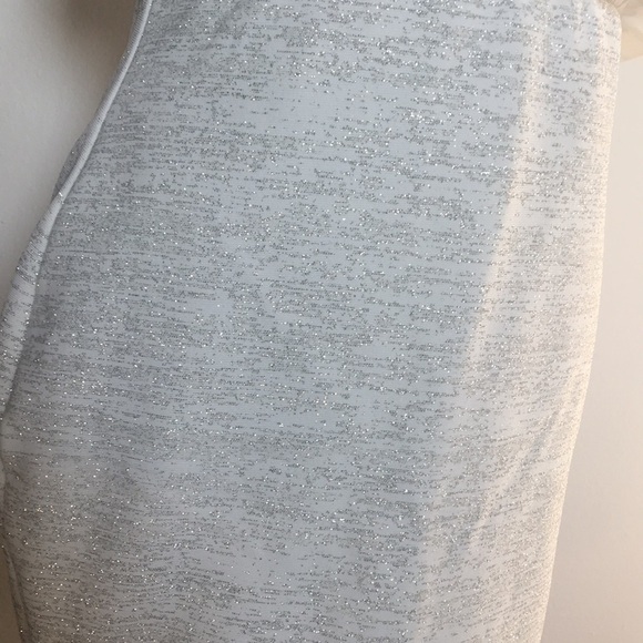 Emerald sundae women’s white and silver mini dress​​ - Picture 3 of 8